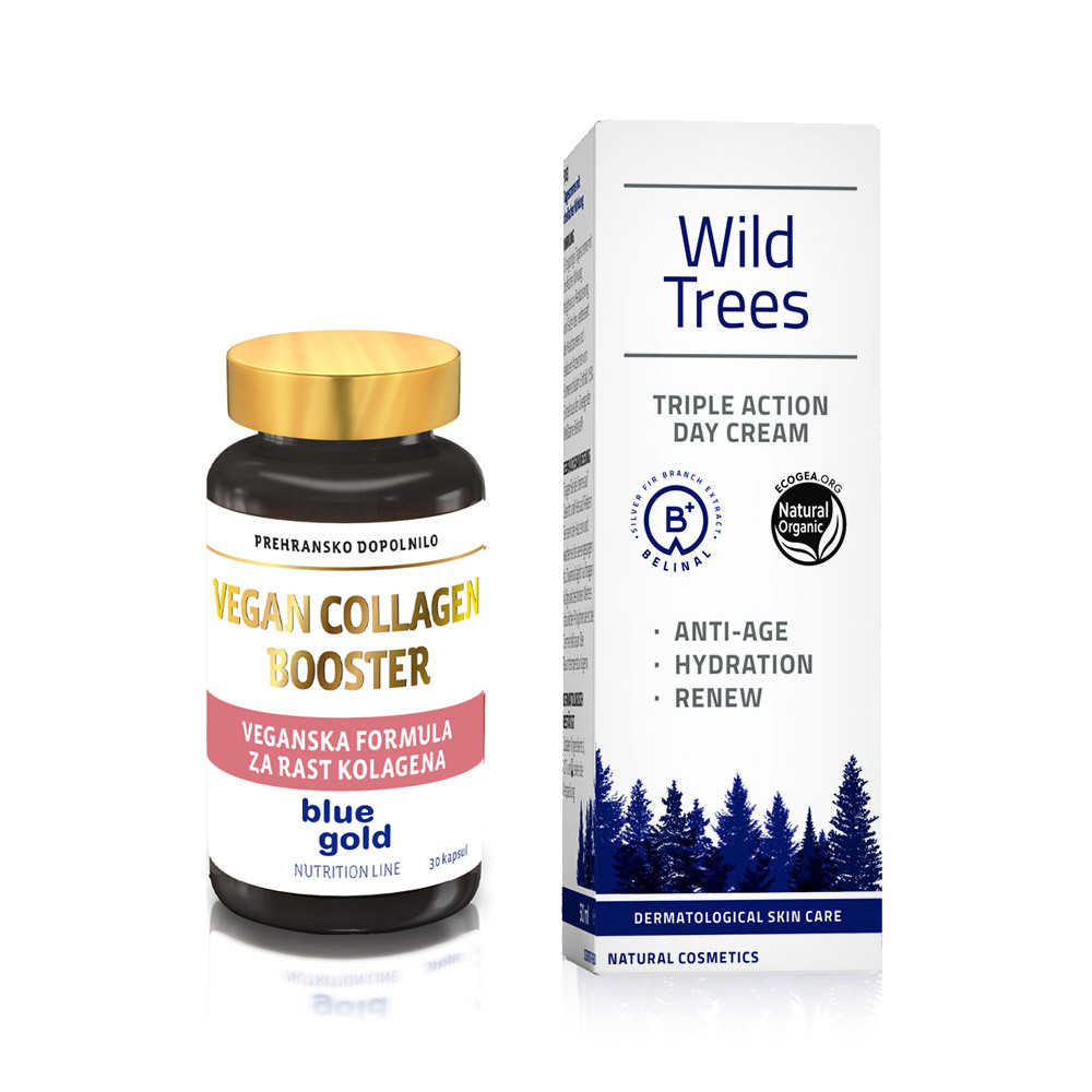 Vegan Collagen Booster + Wild Trees Day Cream